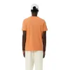 Pack Lacoste Novak Djokovic orangefarbenes T-Shirt und weiße Mütze