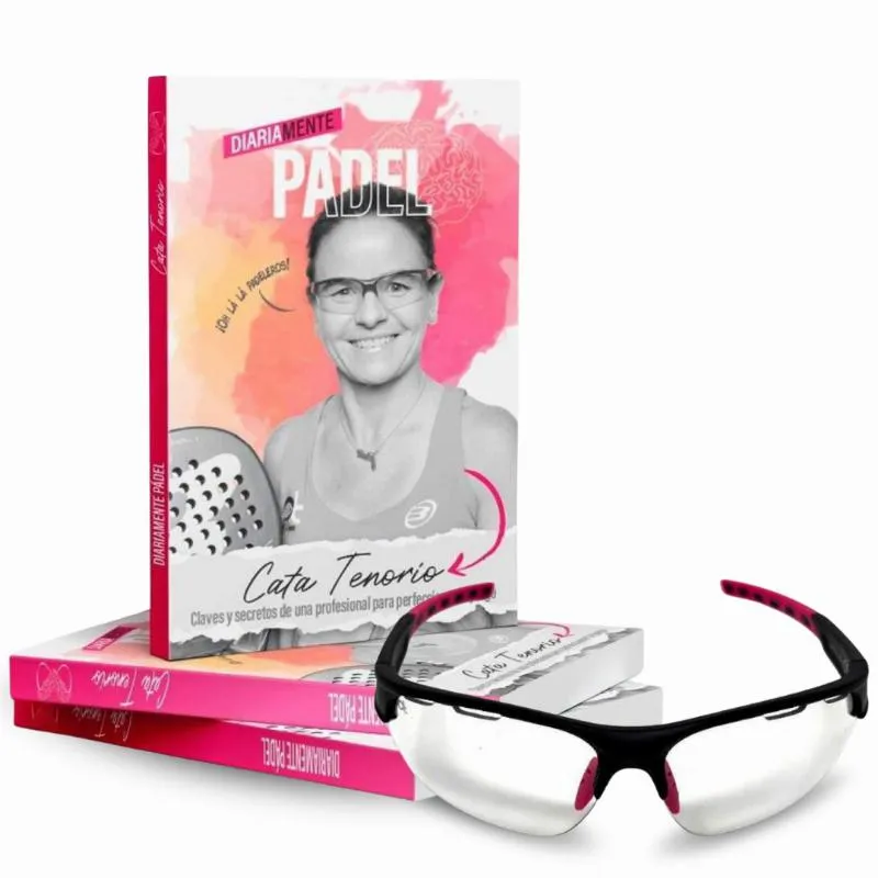 Pack Cata Tenorio Addictive Javea C10 Óculos + Padel Book
