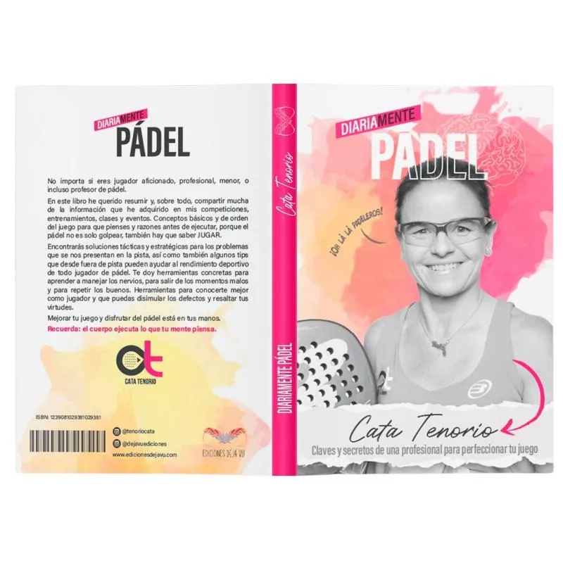 Pack Cata Tenorio Addictive Javea C9 Brillen + Padelbuch