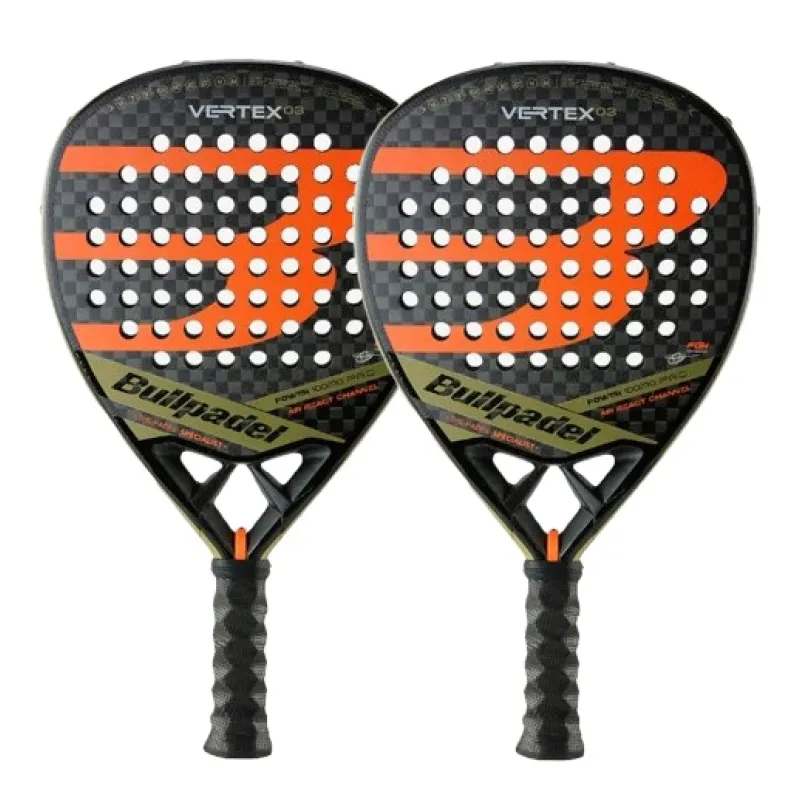 Pack Bullpadel Tello Chingotto Vertex 03 X2 Tennisschlager