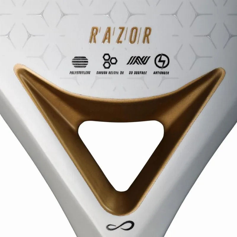 Endloser Razor Weißgoldschlager