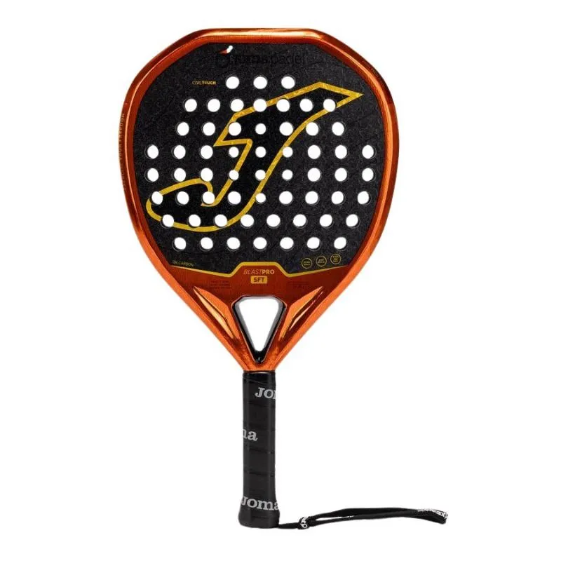 Raquete Joma Blast Pro Laranja Preta Suave