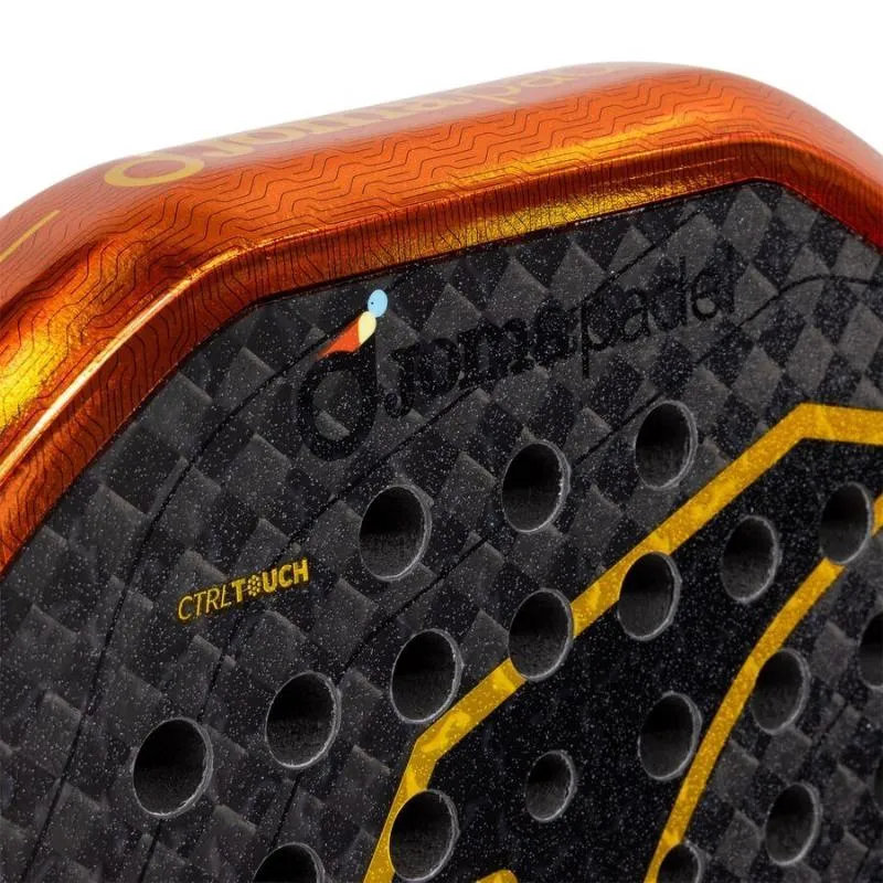 Joma Blast Pro weicher orangefarbener schwarzer Schläger