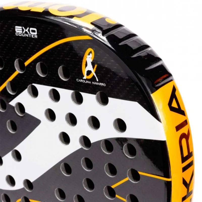 Joma Carolina Navarro Valkiria Pro 2.0 Schwarz Orange Tennisschlager
