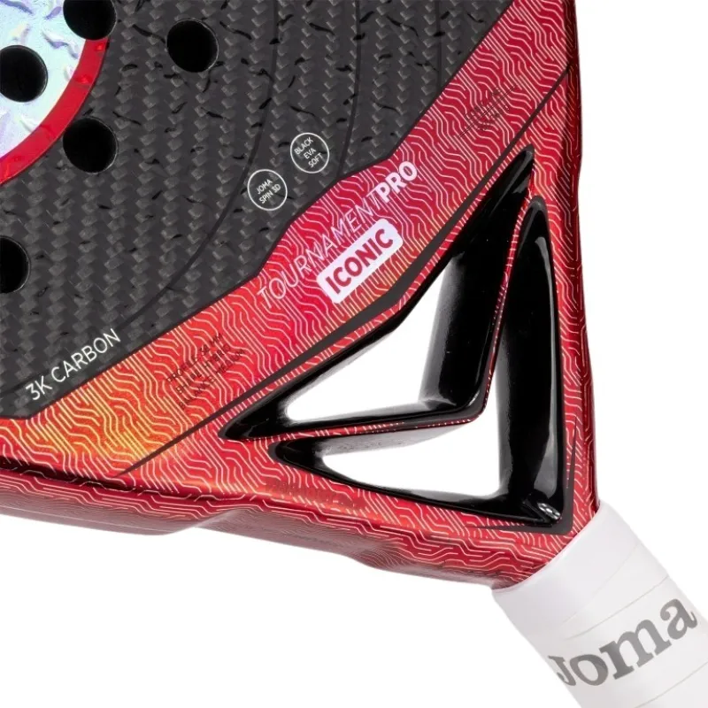 Pala Joma Tournament Pro Ikonischer Neger-Rojo