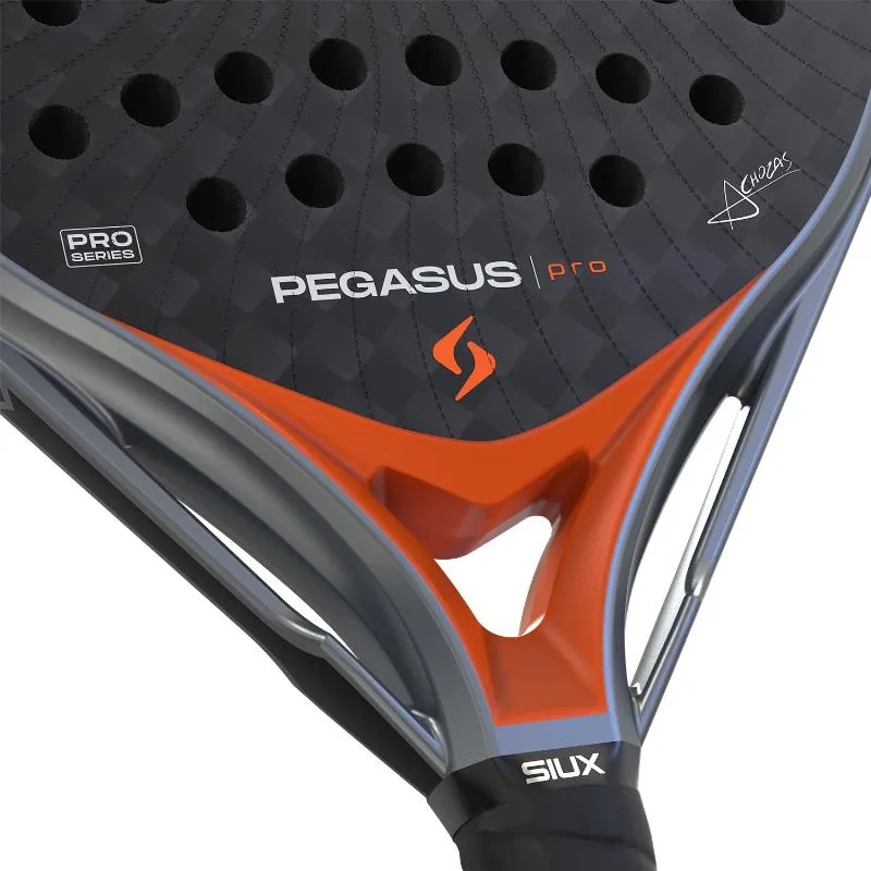 Siux Alex Chozas Pegasus Pro 2026 Grau Orange Paddel