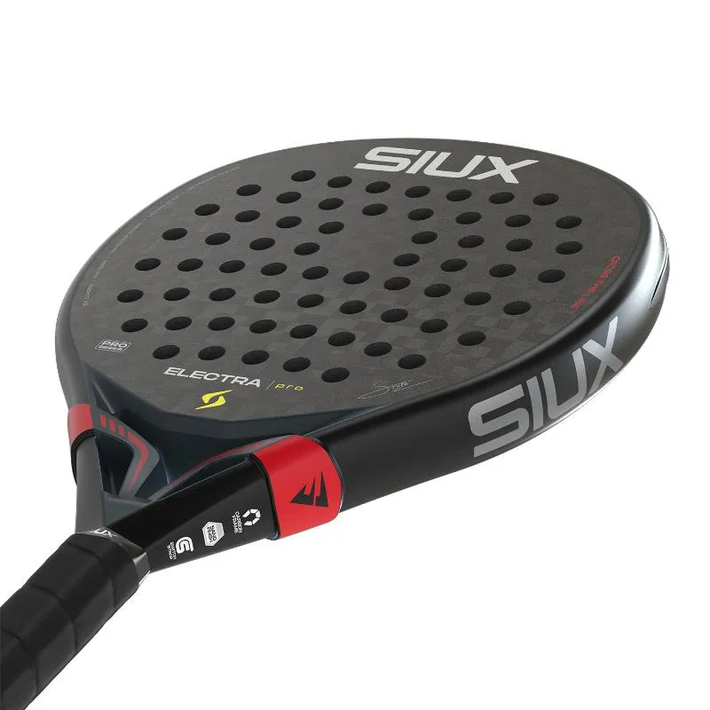 Siux Stupa Electra Pro 2026 Schwarz-Rot-Paddel