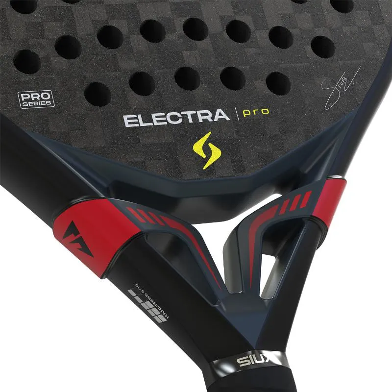 Siux Stupa Electra Pro 2026 Schwarz-Rot-Paddel