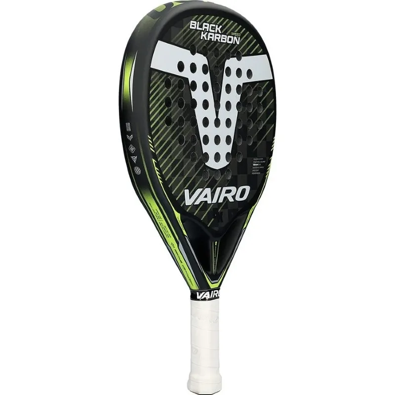 Raquete de velocidade Vairo Black Karbon