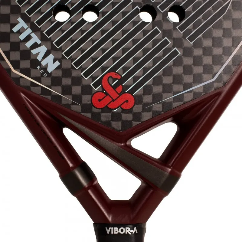 Pala Vibora Titan 12K Rojo 2026