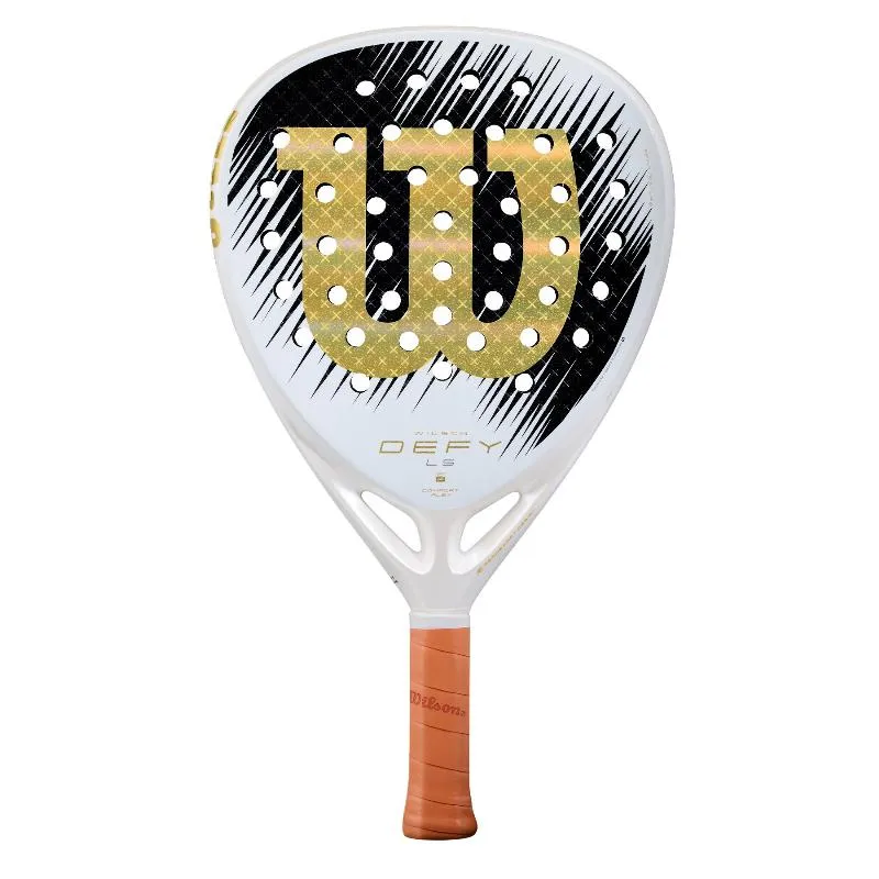 Raquete Wilson Defy LS V1 White Gold