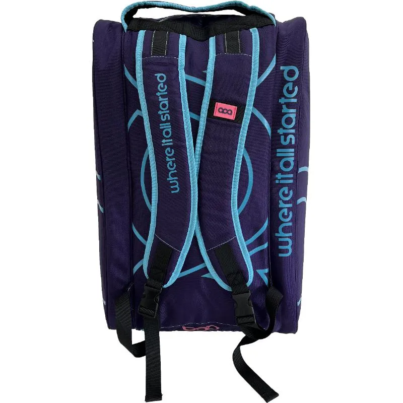 Aca Pro 2 Blaue Padel-Schlägertasche