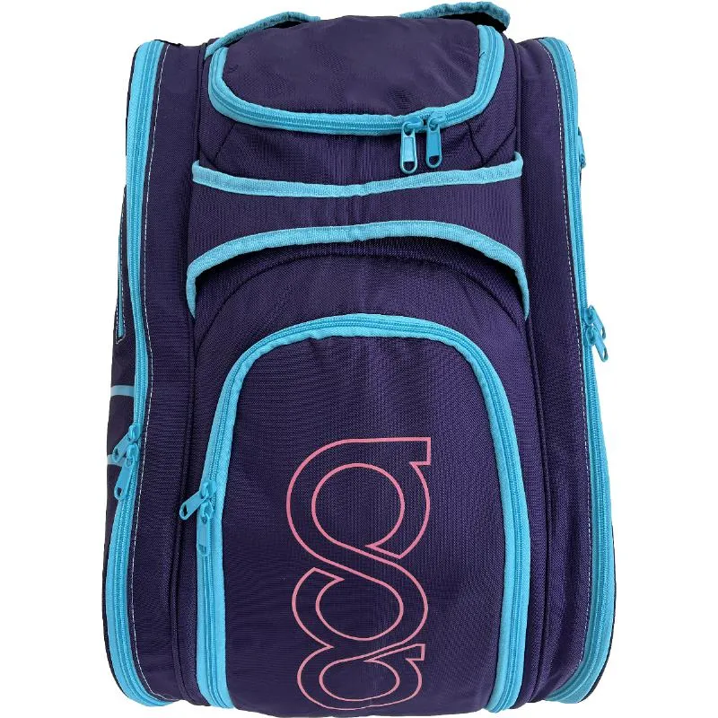 Aca Pro 2 Blaue Padel-Schlägertasche