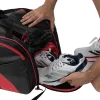Paletero Adidas Ale Galan Multigame 3.5 Negro Rojo