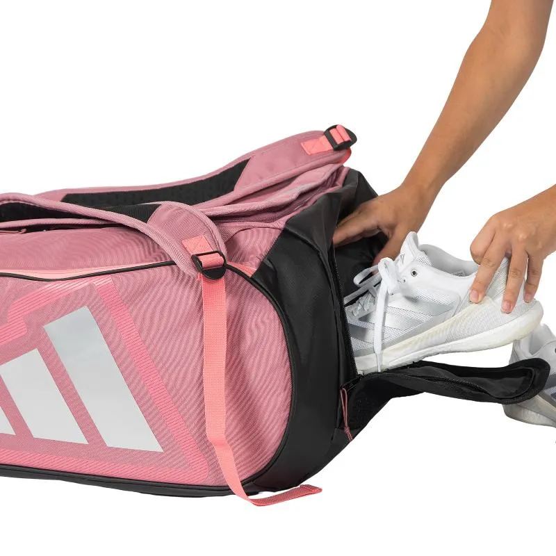 Adidas Marta Ortega Protour 3.5 Pink-Schwarze Padel-Tasche