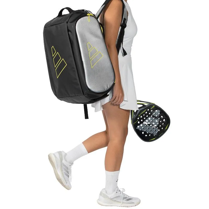 Adidas Tour 3.5 Silberne Padeltasche