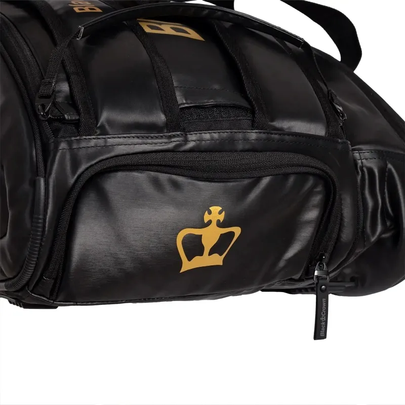 Black Crown Ultimate Pro 2.0 Schwarzgold Padeltasche