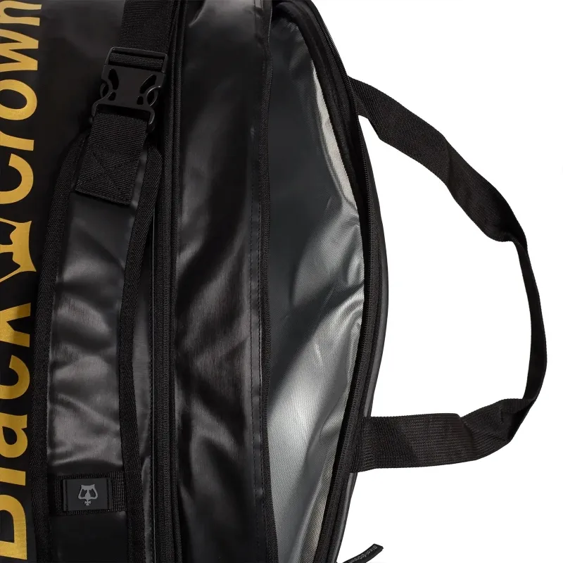 Black Crown Ultimate Pro 2.0 Schwarzgold Padeltasche