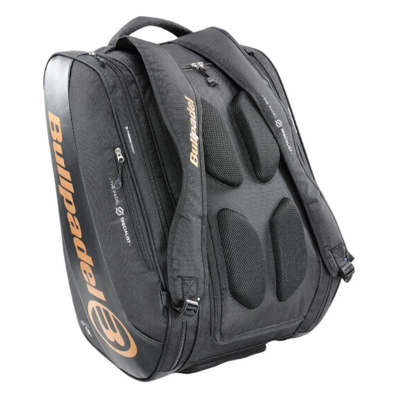 Bullpadel Juan Tello Vertex BPP25001 Schwarze Padelschlagertasche