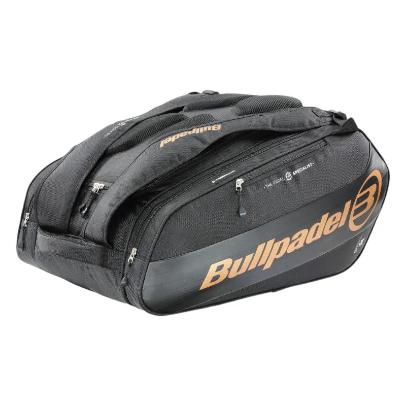 Bullpadel Juan Tello Vertex BPP25001 Schwarze Padelschlagertasche