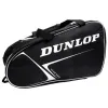 Dunlop Club Schwarze Silber-Padeltasche