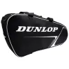 Dunlop Club Schwarze Silber-Padeltasche