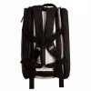 Enebe Pro XL Schwarze weiße Padel-Schlägertasche