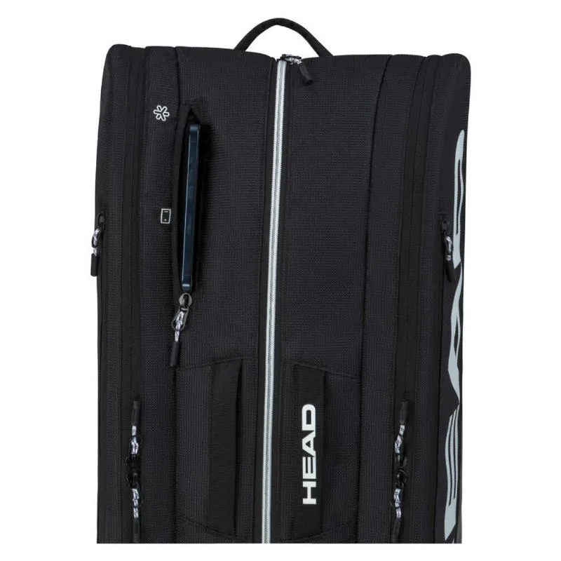 Head Tour Padel L Schwarze Padeltasche