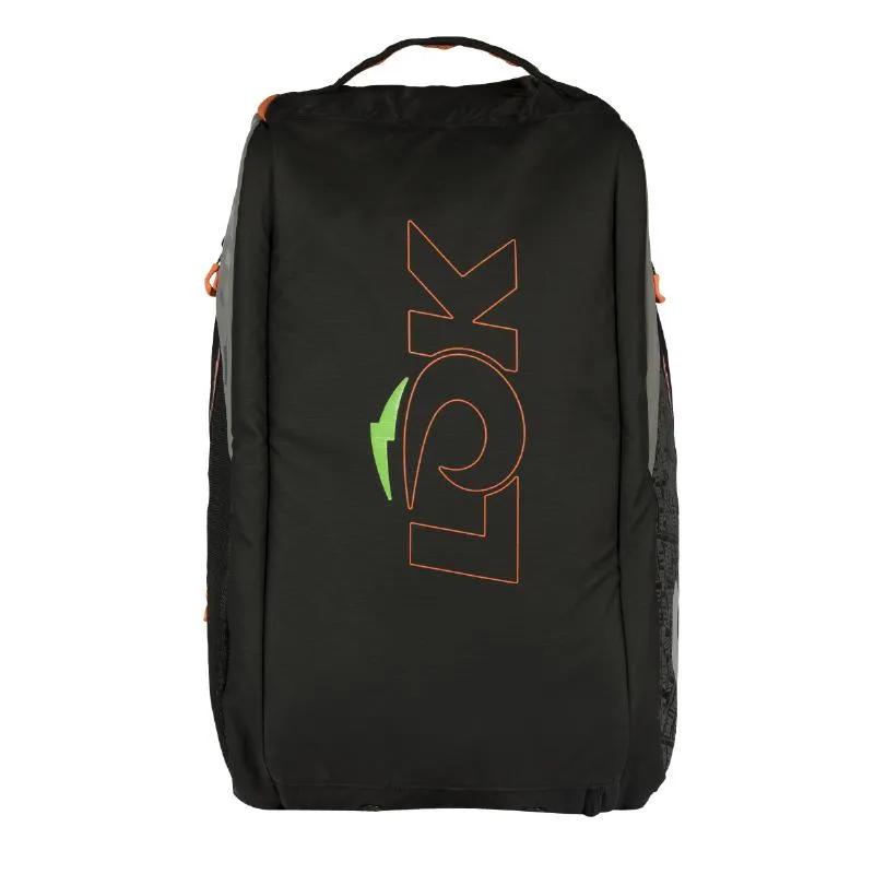 Lok Maxx 2 Schwarz Orange Padel Schlägertasche