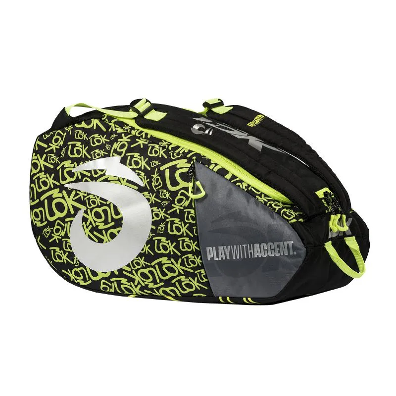 Paletero Lok One 2 Negro Verde Fluor