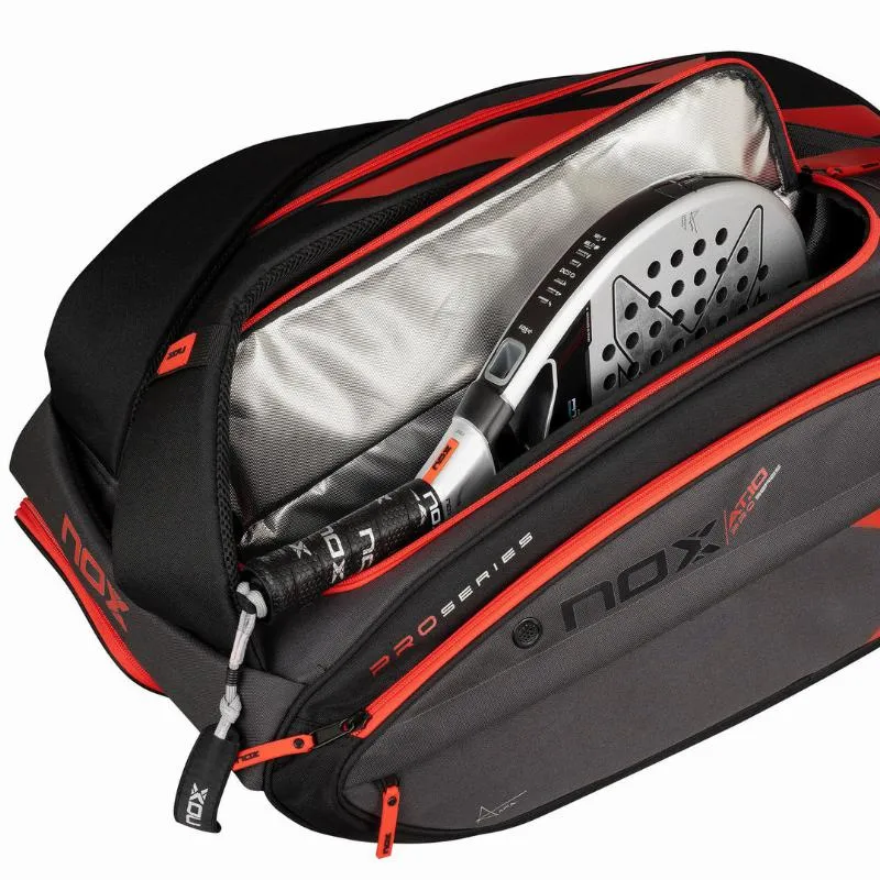 Nox AT10 XXL Schwarz Rot Padel Schlagertasche
