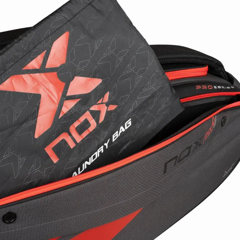 Nox AT10 XXL Schwarz Rot Padel Schlagertasche