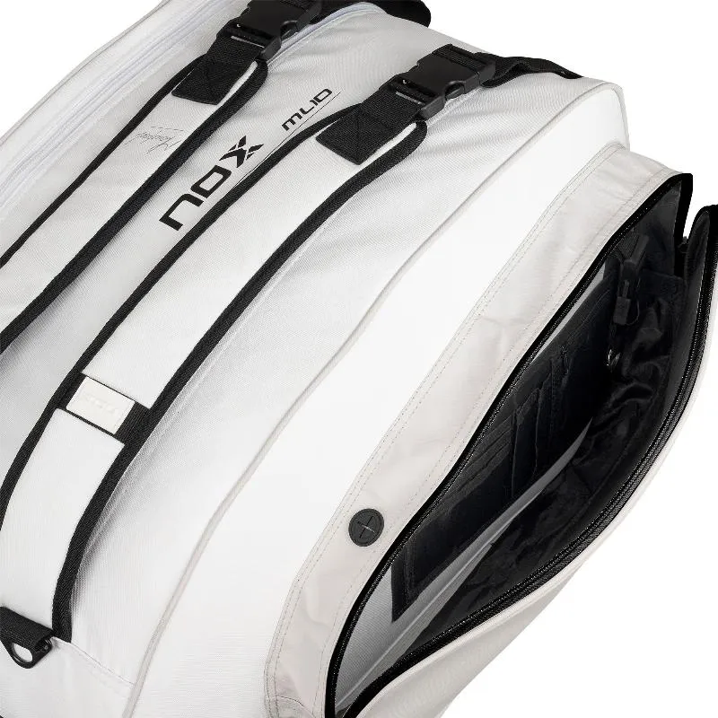 Nox ML10 Team WeiÃ Grau Padel Schlagertasche