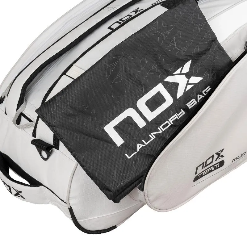 Nox ML10 Team WeiÃ Grau Padel Schlagertasche