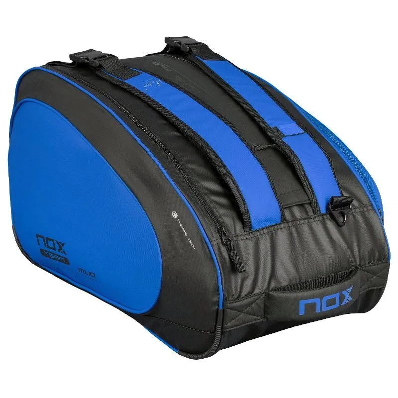 Nox ML10 Team Schwarz Blau Padel Schlagertasche