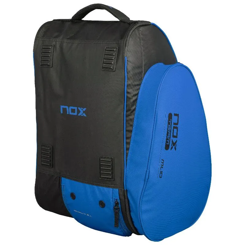 Nox ML10 Team Schwarz Blau Padel Schlagertasche