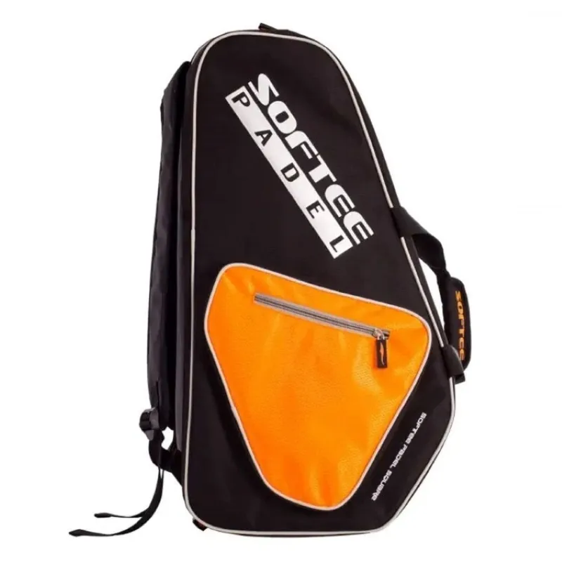 Softee Padel Padel Square Fluoreszierende Orange Padel Tasche