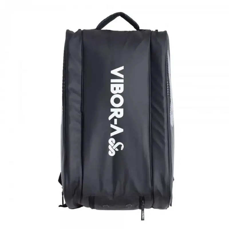 Vibora Radical Black Silver Padel Schlägertasche