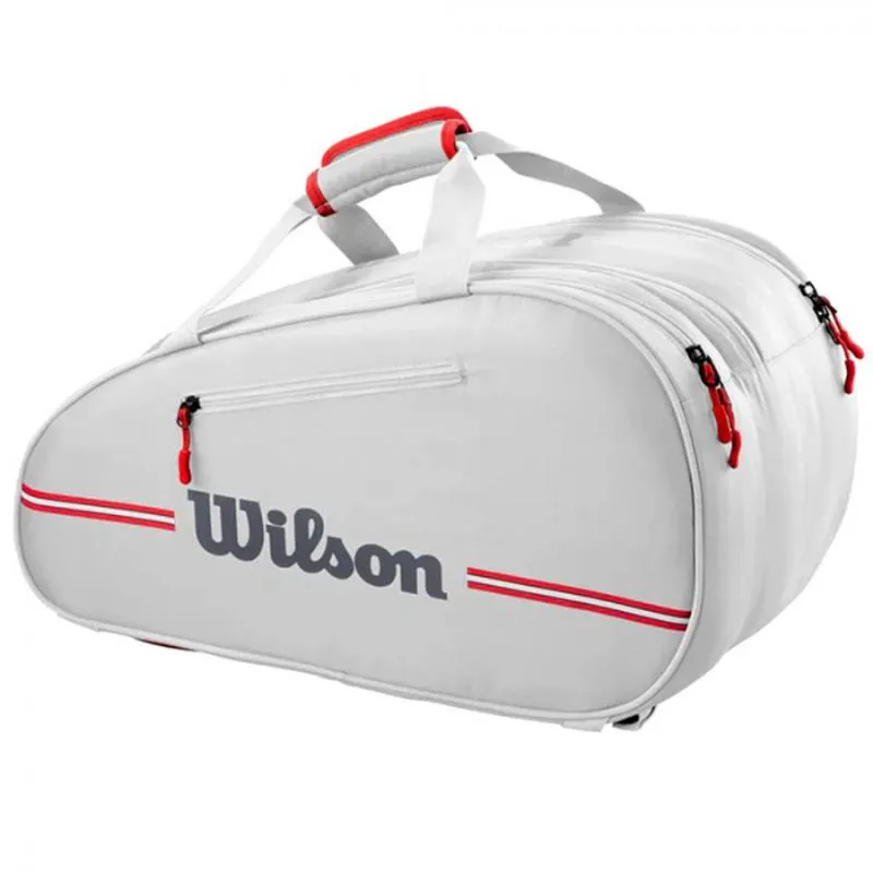 Saco de Padel Wilson Team Branco