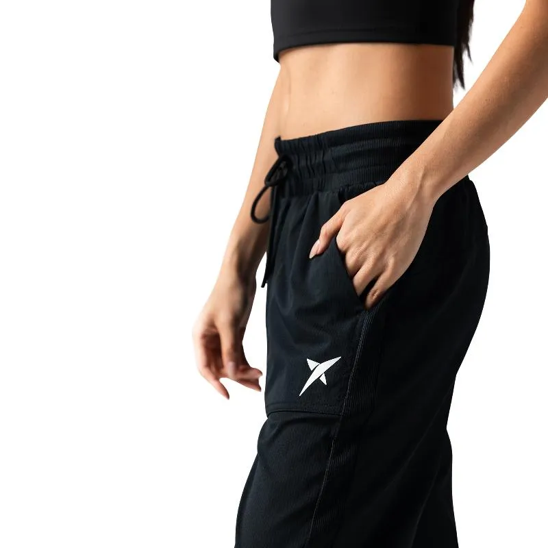 Pantalon Drop Shot Flug Negro Mujer