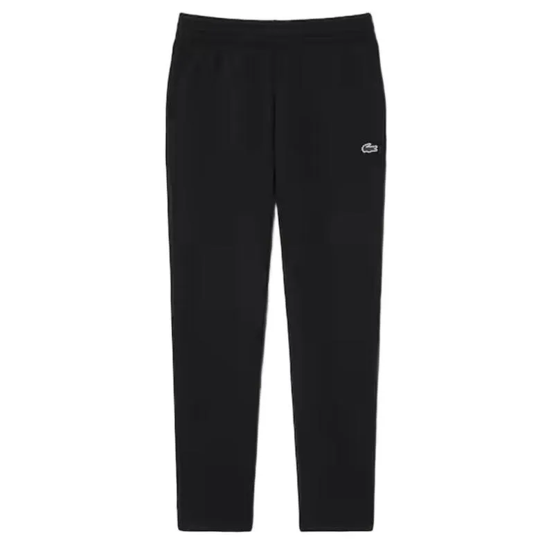 Calça elástica esportiva Lacoste preta