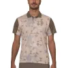 Bidi Badu Paris Poloshirt Beige Braun