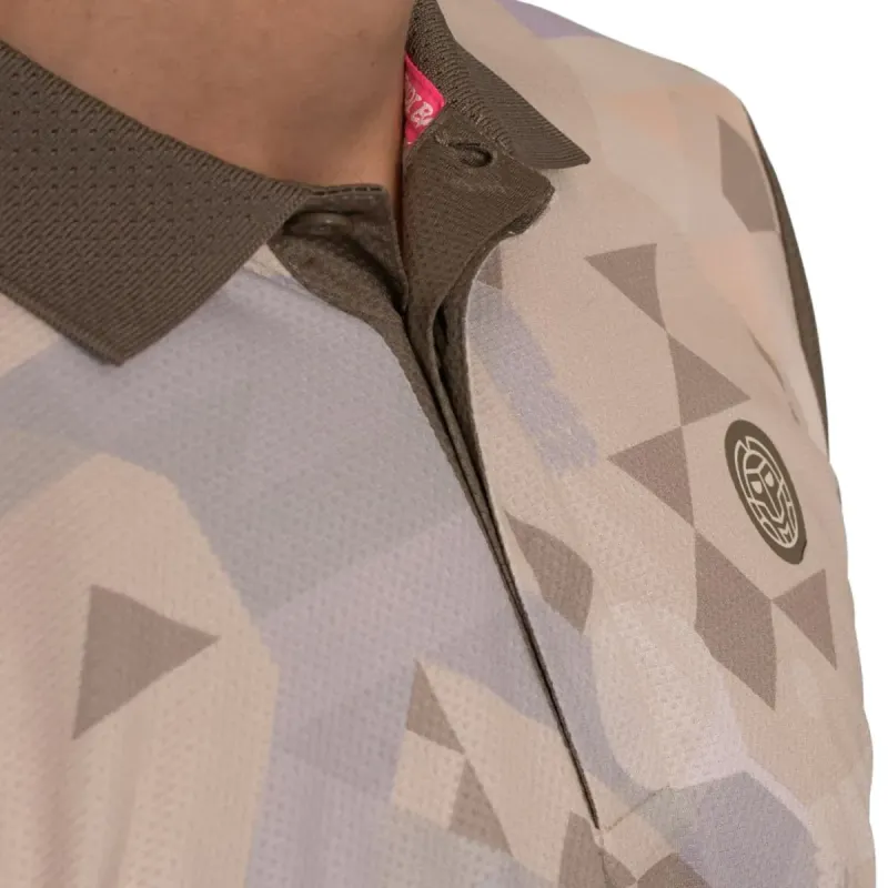 Bidi Badu Paris Poloshirt Beige Braun