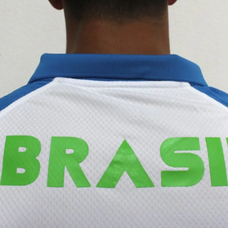Polo Cartri Brasilien Fabio Blanco Blau