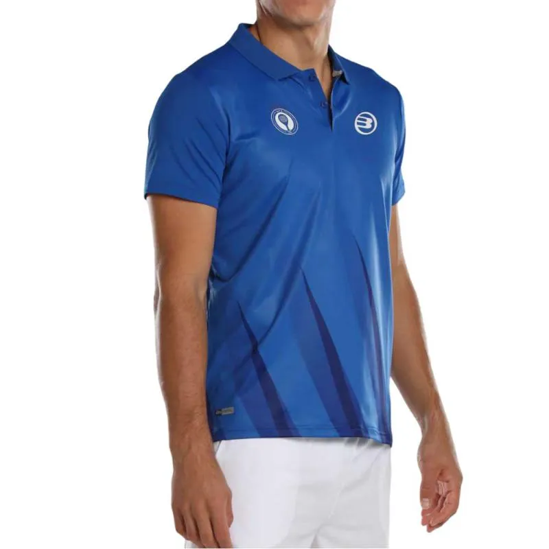 APA Abuce Konigsblaues Bullpadel Poloshirt
