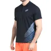 Marineblaues lapplandisches Bullpadel-Poloshirt