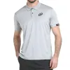 Bullpadel Unete Gris Pearl Zweifarbiges Poloshirt