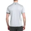 Bullpadel Unete Gris Pearl Zweifarbiges Poloshirt