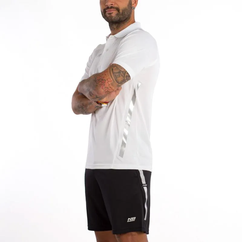Enebe Strauss WeiÃes Poloshirt