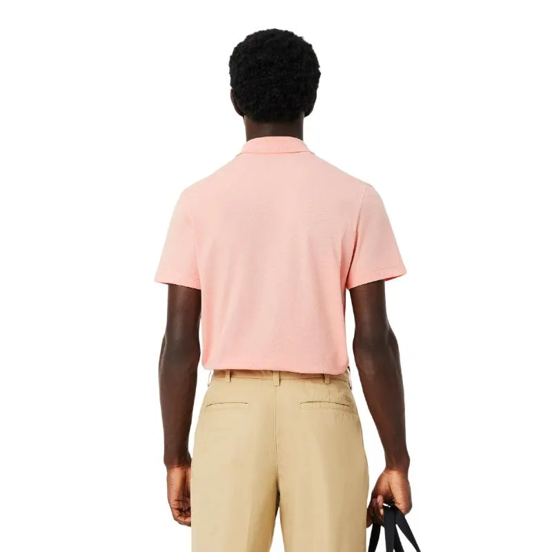 Polo Lacoste regelmäßig fit Algodon Rosado